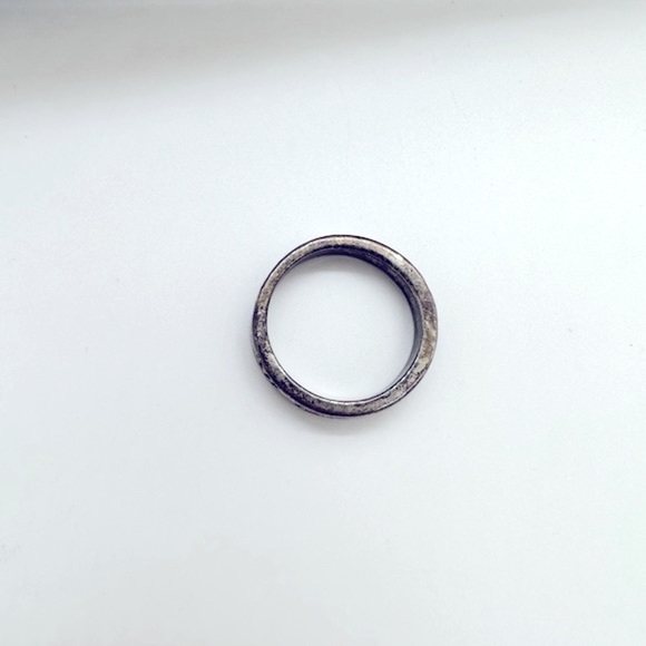 Vintage Silver Love Band Ring - Picture 5 of 13